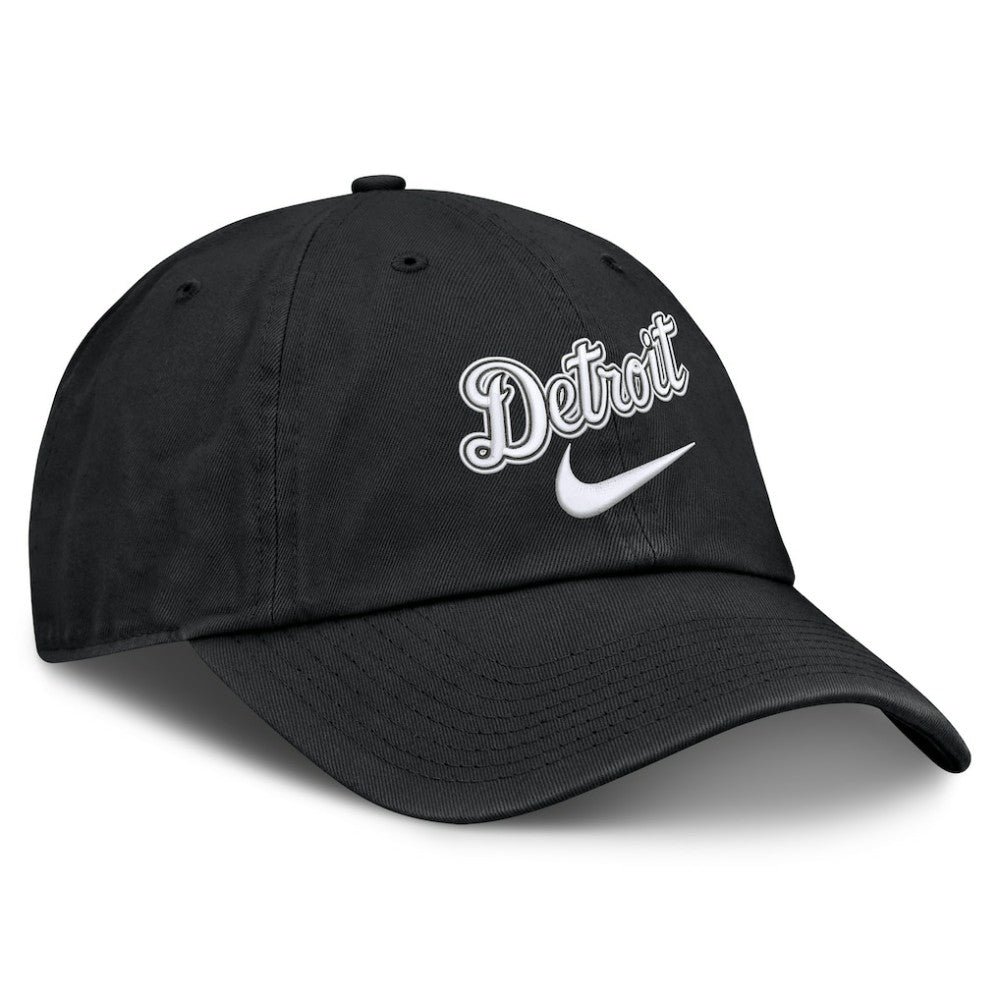 Detroit Tigers Nike Primetime Club Adjustable Hat - Black - Nike Sale