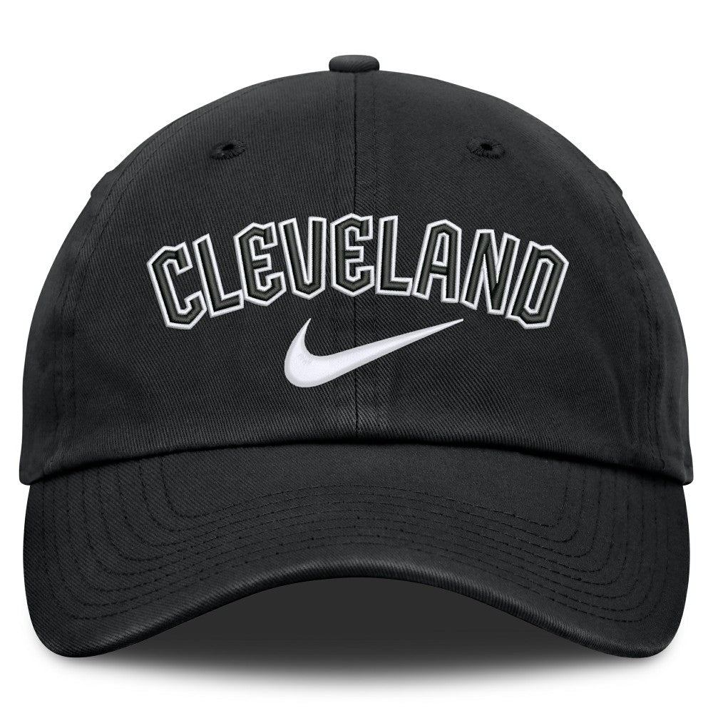 Cleveland Guardians Nike Primetime Club Adjustable Hat - Black - Nike Discount