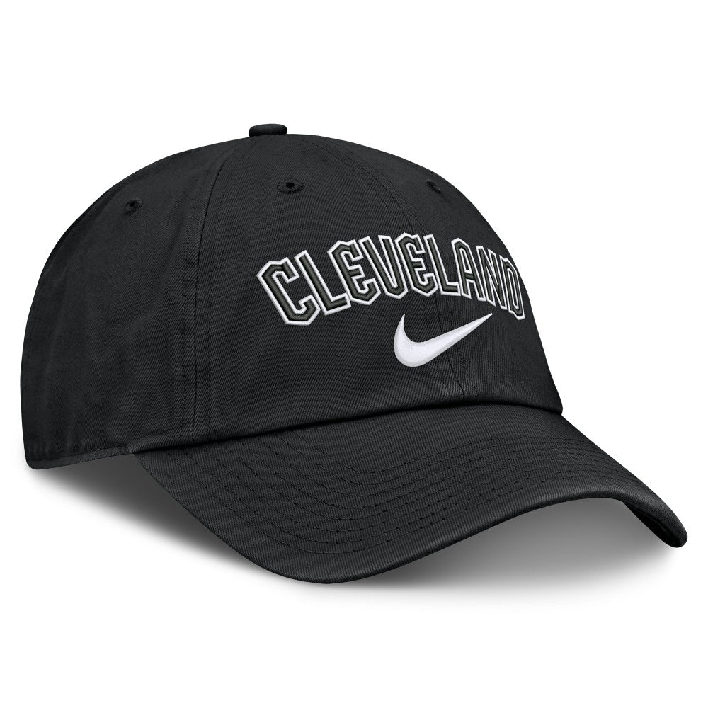 Cleveland Guardians Nike Primetime Club Adjustable Hat - Black - Nike Discount