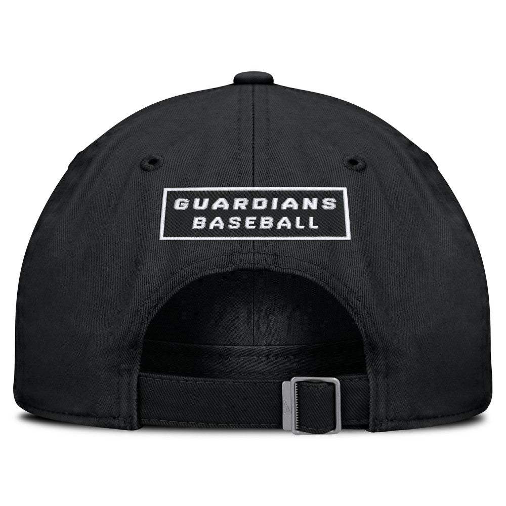Cleveland Guardians Nike Primetime Club Adjustable Hat - Black - Nike Discount