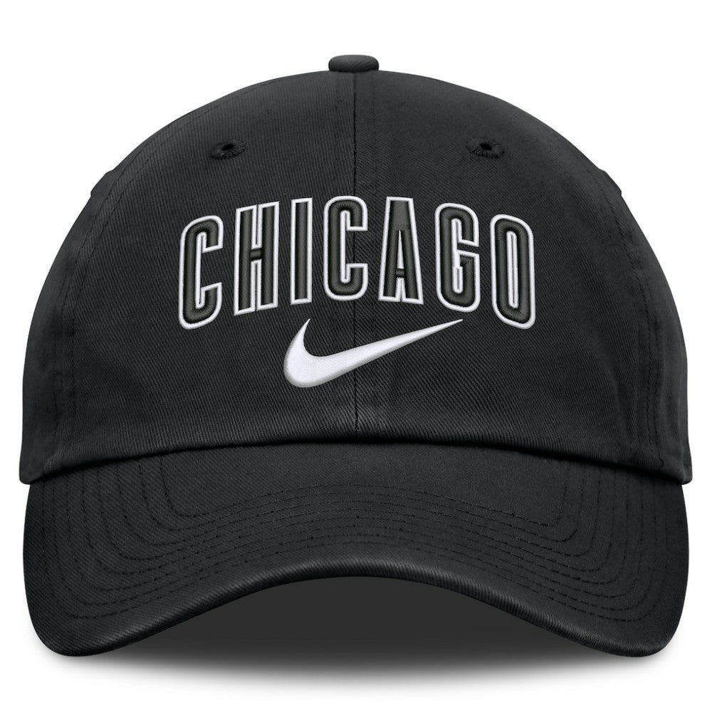 Chicago Cubs Nike Primetime Club Adjustable Hat - Black - Nike Sale