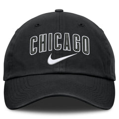 Chicago Cubs Nike Primetime Club Adjustable Hat - Black - Nike Sale