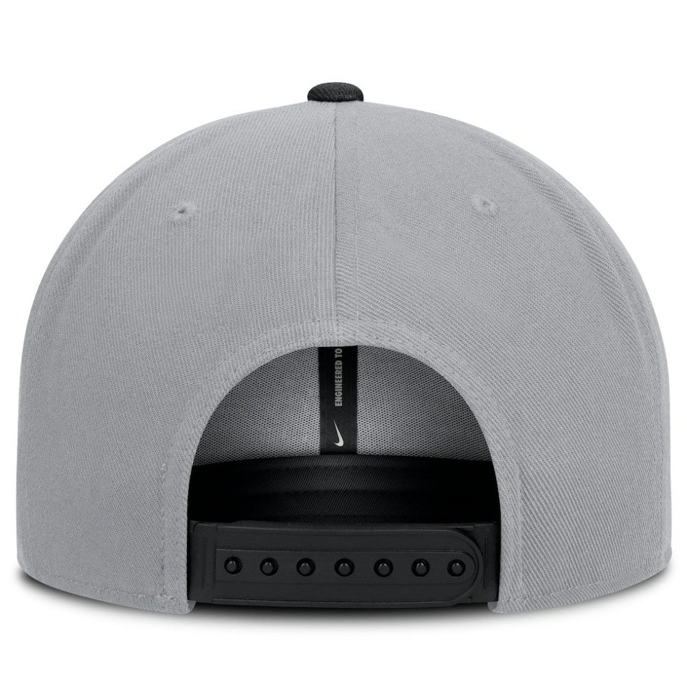 San Francisco Giants Nike Primetime Pro Dri-FIT Snapback Hat - Gray/Black - Nike Discount