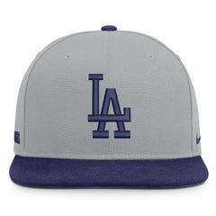 Los Angeles Dodgers Nike Primetime Pro Dri-FIT Snapback Hat - Gray/Royal - Nike Online