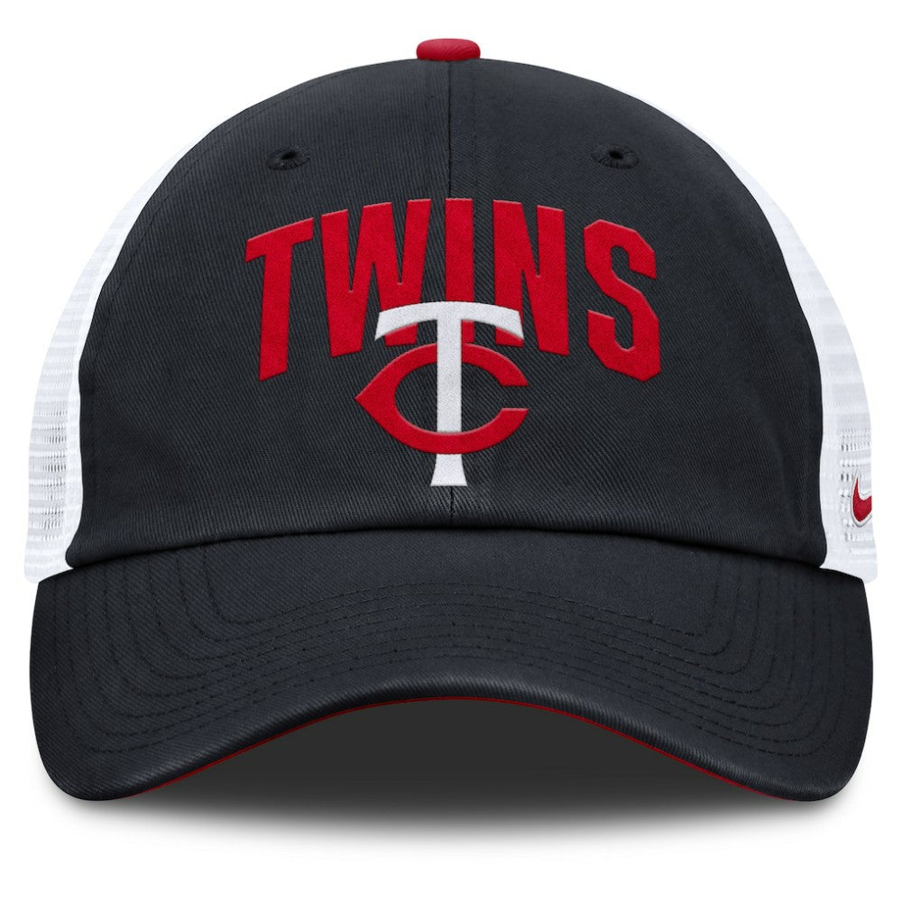 Minnesota Twins Nike Primetime Club Adjustable Trucker Hat - Navy - Nike on Sale