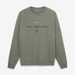 New York Mets Nike Statement Primary Raglan Dri-FIT Sweatshirt - Olive - Nike Sale