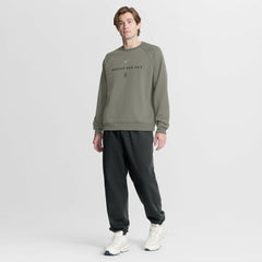 Boston Red Sox Nike Statement Primary Raglan Dri-FIT Sweatshirt - Olive - Nike Discount