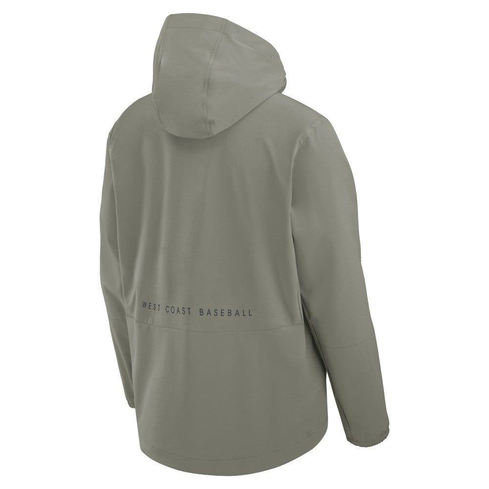 Los Angeles Dodgers Nike Unlimited Packable Full-Zip Hooded Jacket - Olive - Nike Online