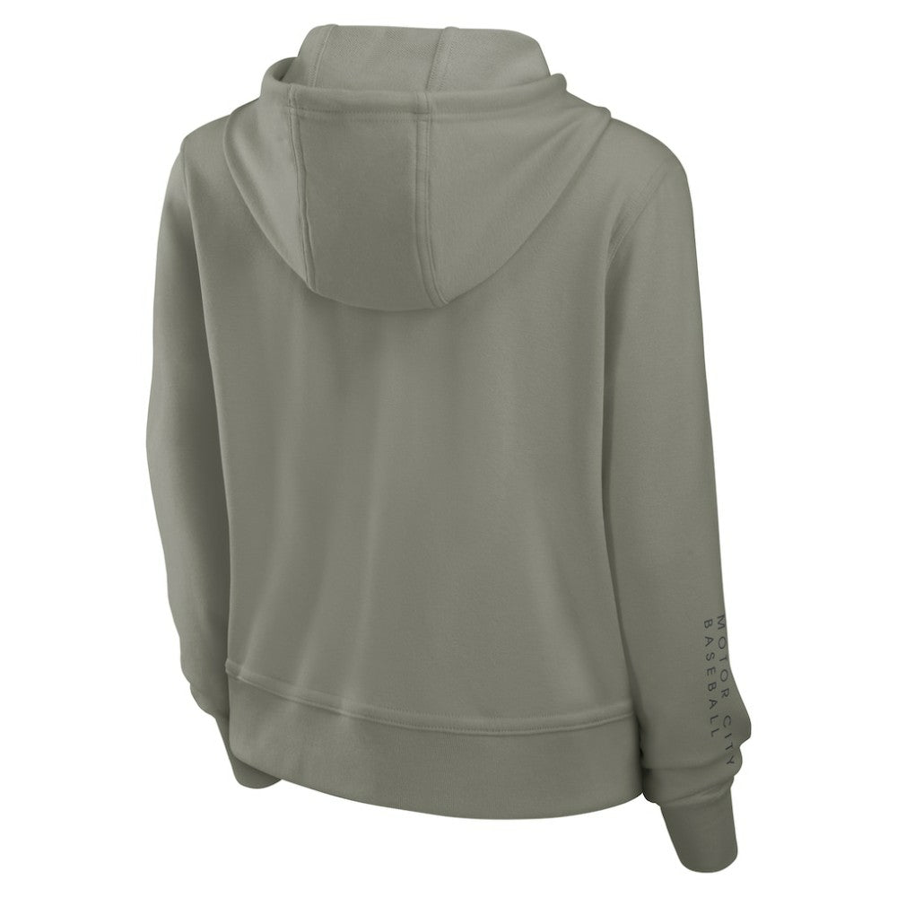 Detroit Tigers Nike Women's One Tri-Blend Dri-FIT Hoodie - Olive - Nike Online