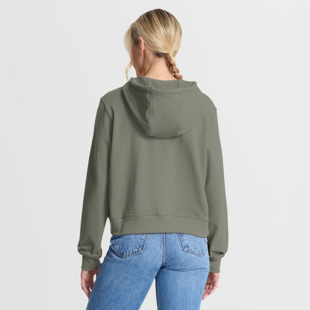 Atlanta Braves Nike Women's One Tri-Blend Dri-FIT Hoodie - Olive - Nike Discount