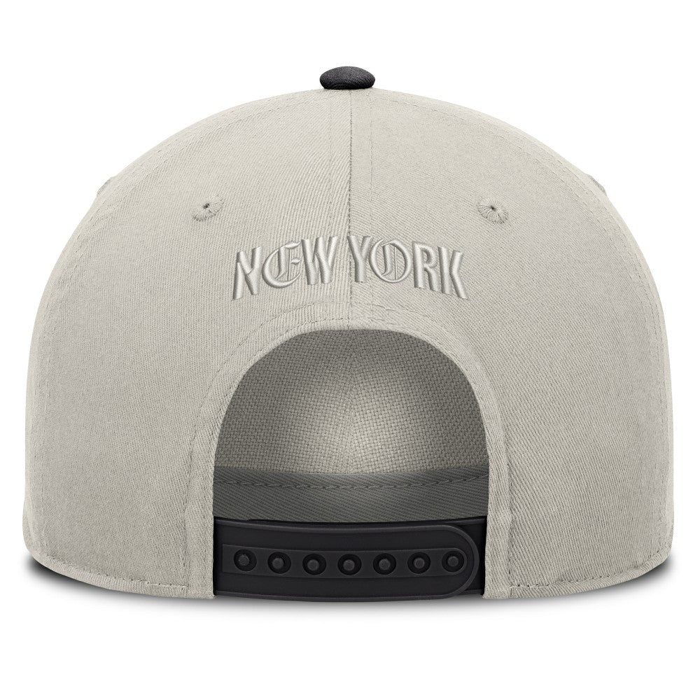 New York Yankees Fanatics Wonder A-Frame Adjustable Hat - Stone/Graphite - Fanatics on Sale