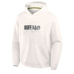 Fanatics Buffalo Bills Oversized Type Play Location Hoodie Cream