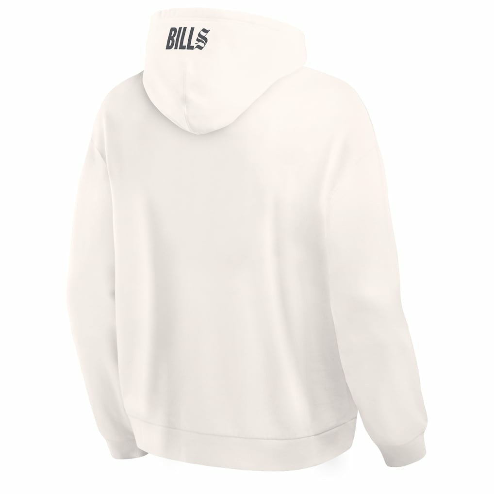 Fanatics Buffalo Bills Oversized Type Play Location Hoodie Cream