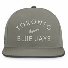 Toronto Blue Jays Nike Pro Dri-FIT Snapback Hat - Olive - Nike on Sale