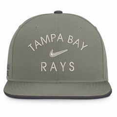 Tampa Bay Rays Nike Pro Dri-FIT Snapback Hat - Olive - Nike Online
