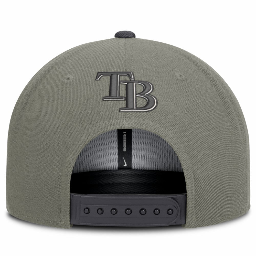 Tampa Bay Rays Nike Pro Dri-FIT Snapback Hat - Olive - Nike Online