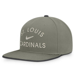 St. Louis Cardinals Nike Pro Dri-FIT Snapback Hat - Olive - Nike Lifestyle