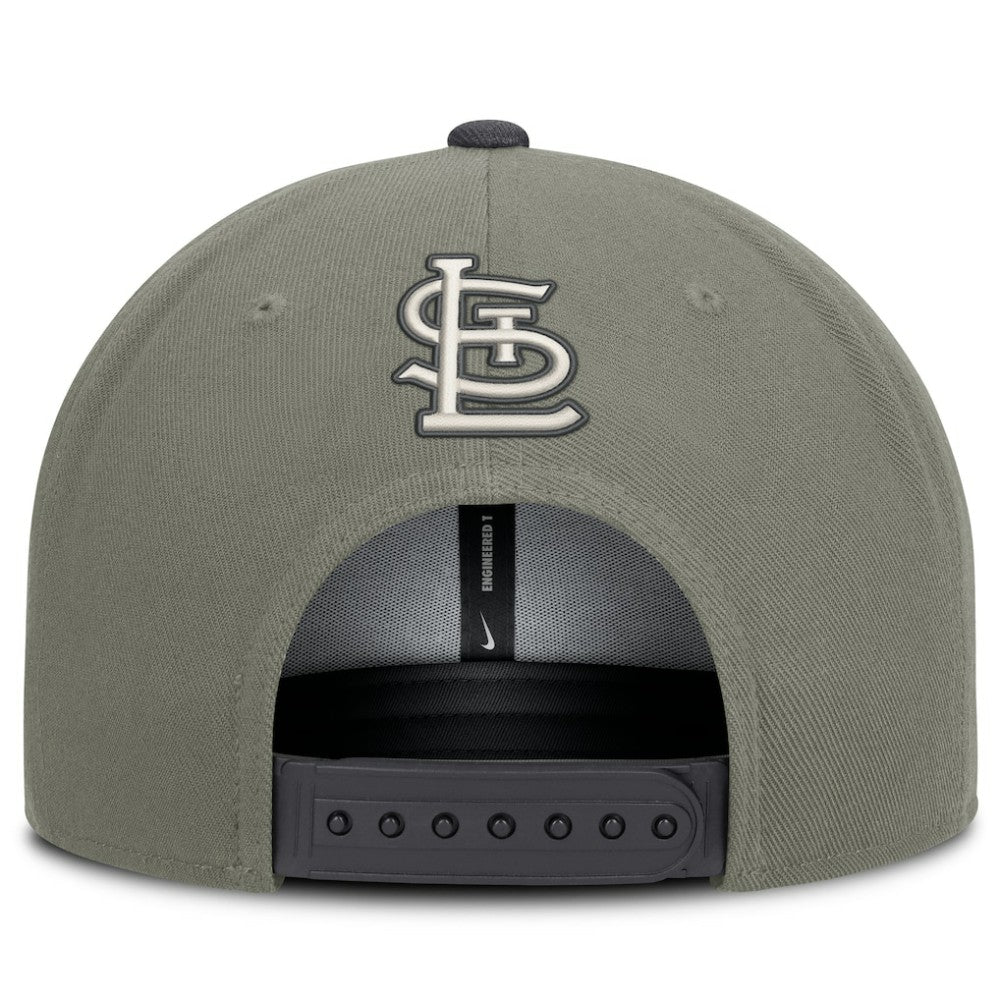 St. Louis Cardinals Nike Pro Dri-FIT Snapback Hat - Olive - Nike Lifestyle
