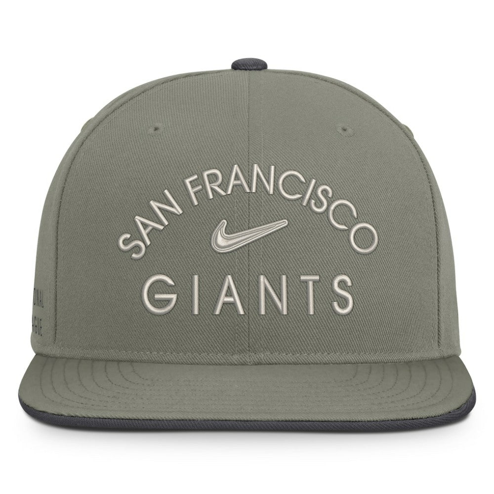 San Francisco Giants Nike Pro Dri-FIT Snapback Hat - Olive - Nike Online