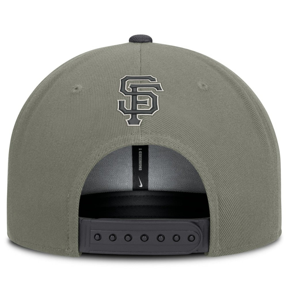 San Francisco Giants Nike Pro Dri-FIT Snapback Hat - Olive - Nike Online