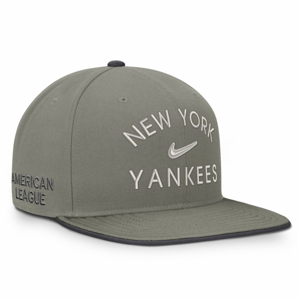 New York Yankees Nike Pro Dri-FIT Snapback Hat - Olive - Nike Sale