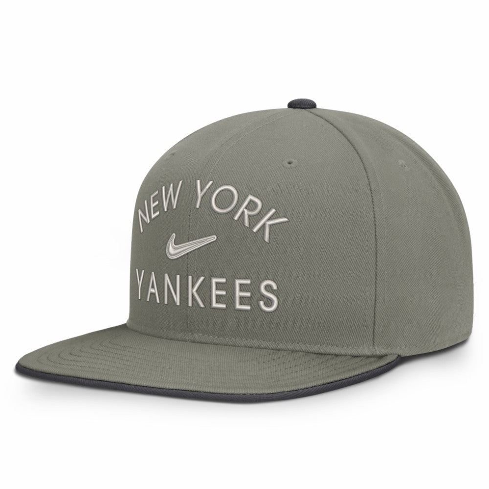 New York Yankees Nike Pro Dri-FIT Snapback Hat - Olive - Nike Sale