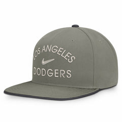 Los Angeles Dodgers Nike Pro Dri-FIT Snapback Hat - Olive - Nike on Sale