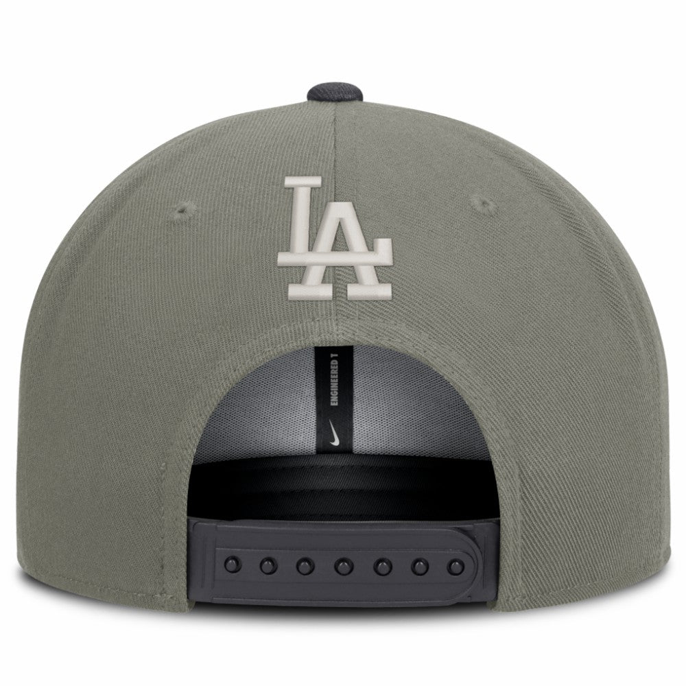 Los Angeles Dodgers Nike Pro Dri-FIT Snapback Hat - Olive - Nike on Sale