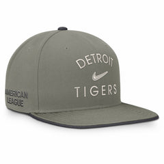 Detroit Tigers Nike Pro Dri-FIT Snapback Hat - Olive - Nike Lifestyle