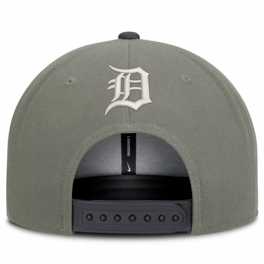 Detroit Tigers Nike Pro Dri-FIT Snapback Hat - Olive - Nike Lifestyle