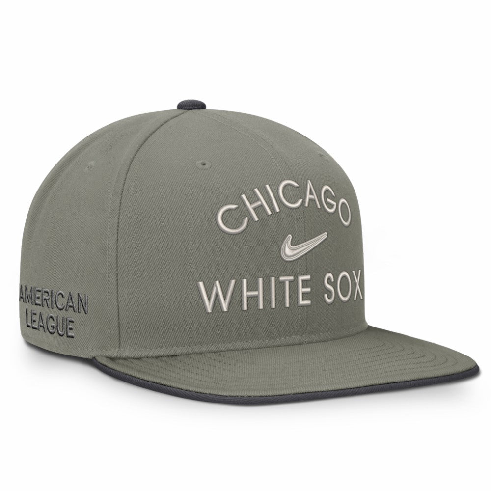Chicago White Sox Nike Pro Dri-FIT Snapback Hat - Olive - Nike on Sale