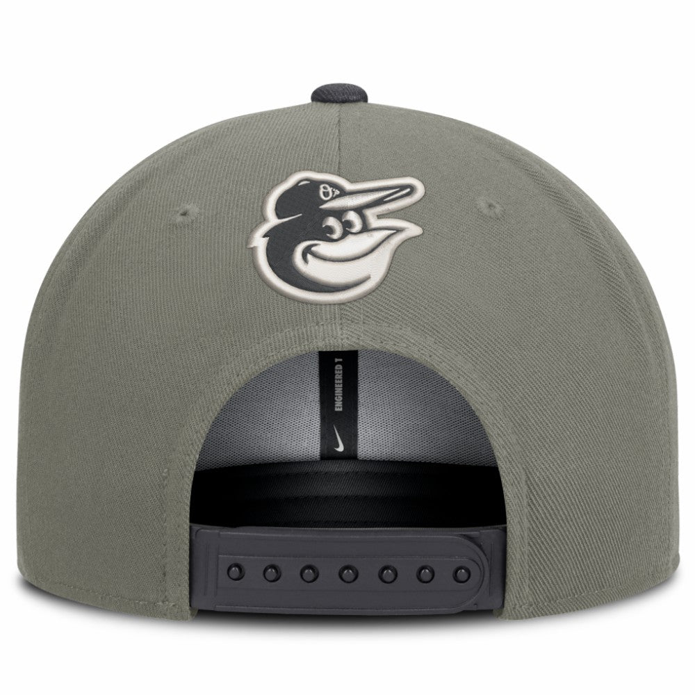 Baltimore Orioles Nike Pro Dri-FIT Snapback Hat - Olive - Nike Online