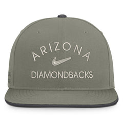 Arizona Diamondbacks Nike Pro Dri-FIT Snapback Hat - Olive - Nike Lifestyle