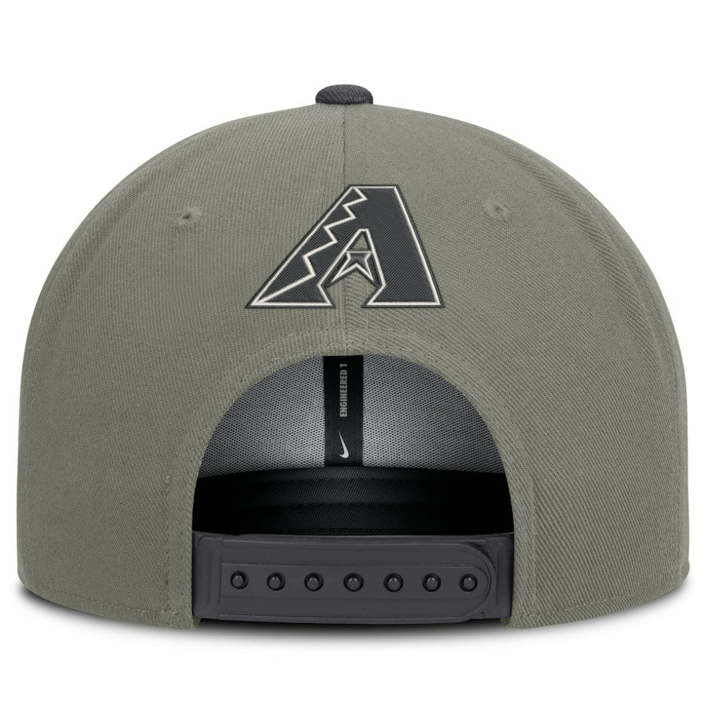 Arizona Diamondbacks Nike Pro Dri-FIT Snapback Hat - Olive - Nike Lifestyle
