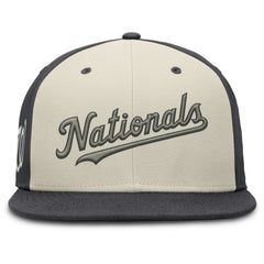 Washington Nationals Nike Dri-FIT True Fitted Hat - Cream - Nike on Sale