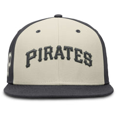 Pittsburgh Pirates Nike Dri-FIT True Fitted Hat - Cream - Nike on Sale