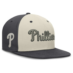 Philadelphia Phillies Nike Dri-FIT True Fitted Hat - Cream - Nike Discount