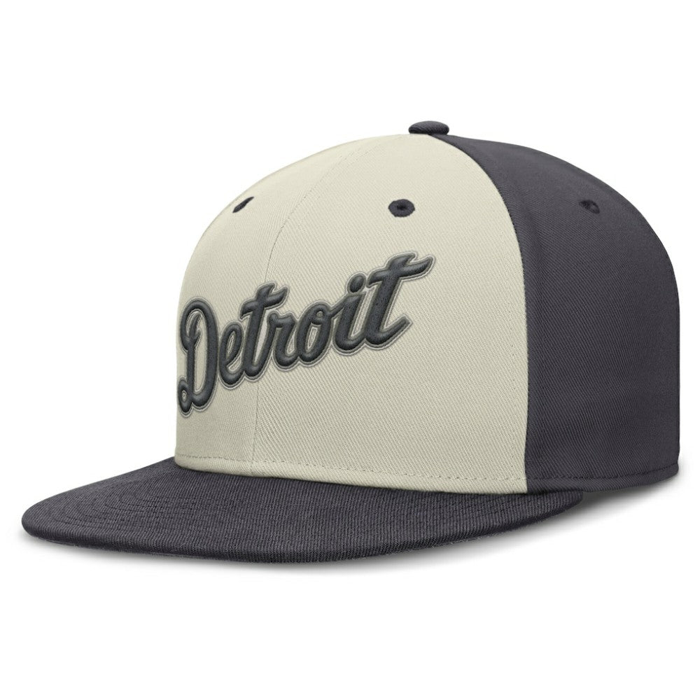 Detroit Tigers Nike Dri-FIT True Fitted Hat - Cream - Nike Online