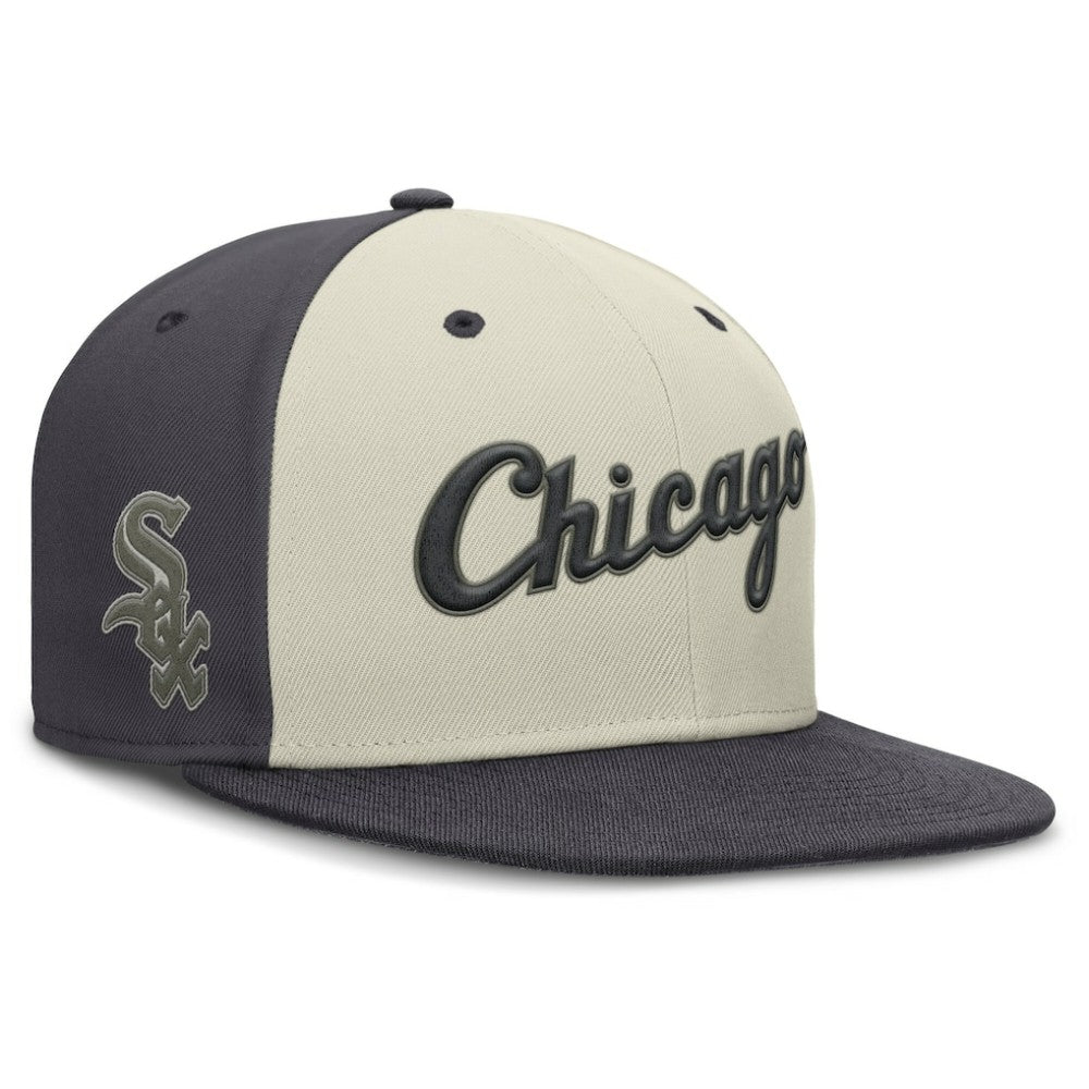Chicago White Sox Nike Dri-FIT True Fitted Hat - Cream - Nike on Sale