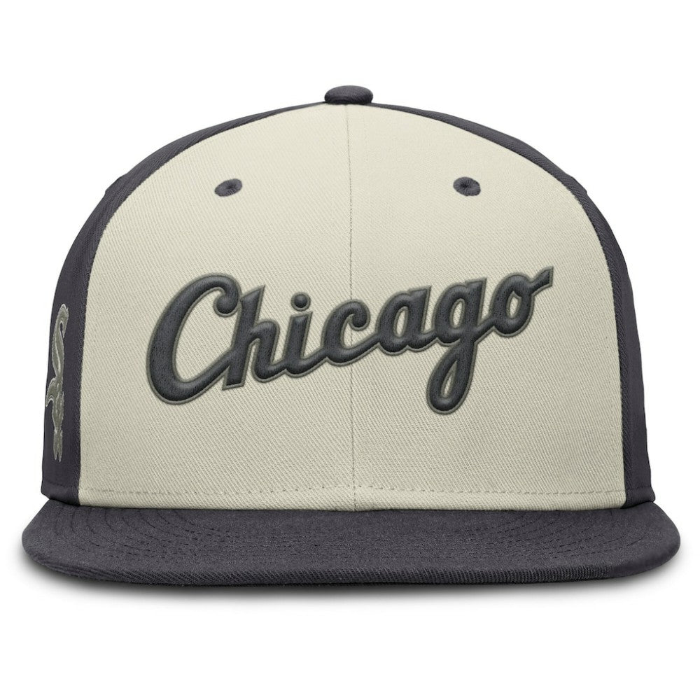 Chicago White Sox Nike Dri-FIT True Fitted Hat - Cream - Nike on Sale