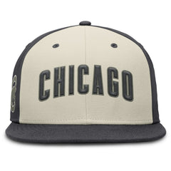 Chicago Cubs Nike Dri-FIT True Fitted Hat - Cream - Nike on Sale