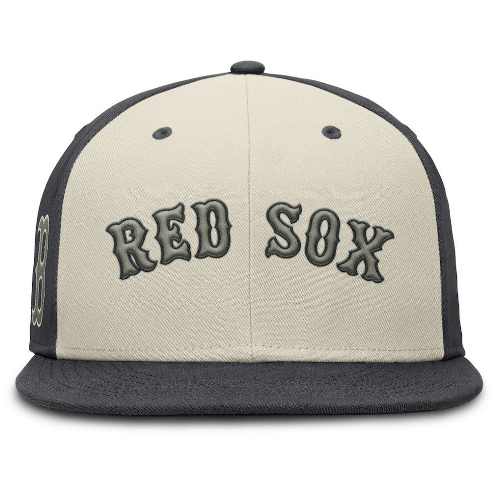 Boston Red Sox Nike Dri-FIT True Fitted Hat - Cream - Nike Online