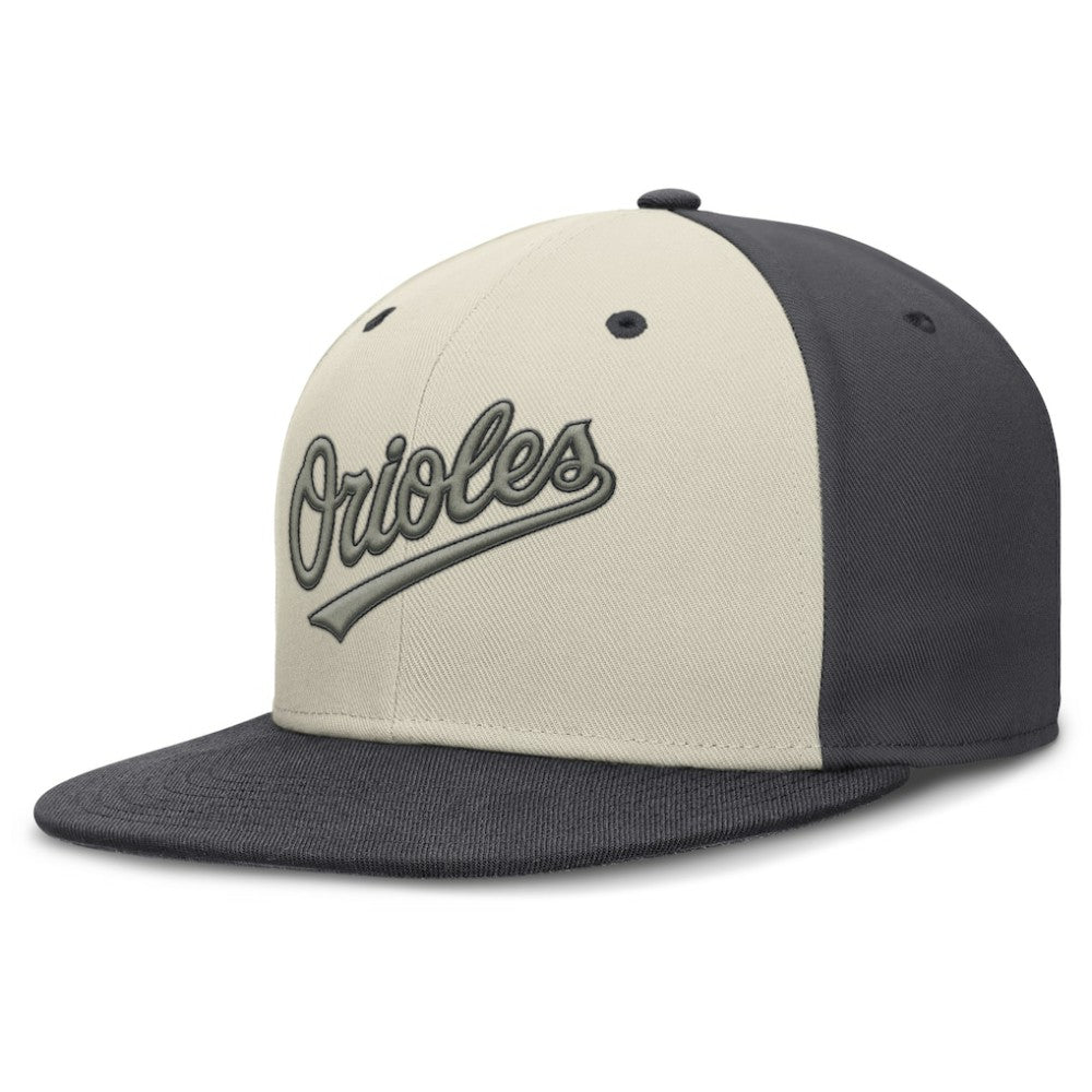 Baltimore Orioles Nike Dri-FIT True Fitted Hat - Cream - Nike Discount