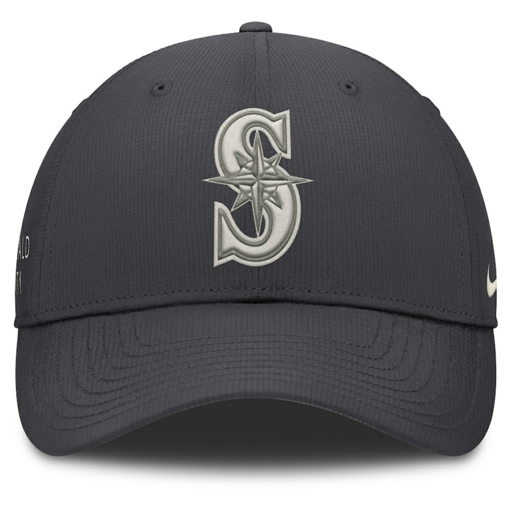 Seattle Mariners Nike Club Dri-FIT Adjustable Hat - Anthracite - Nike Sale