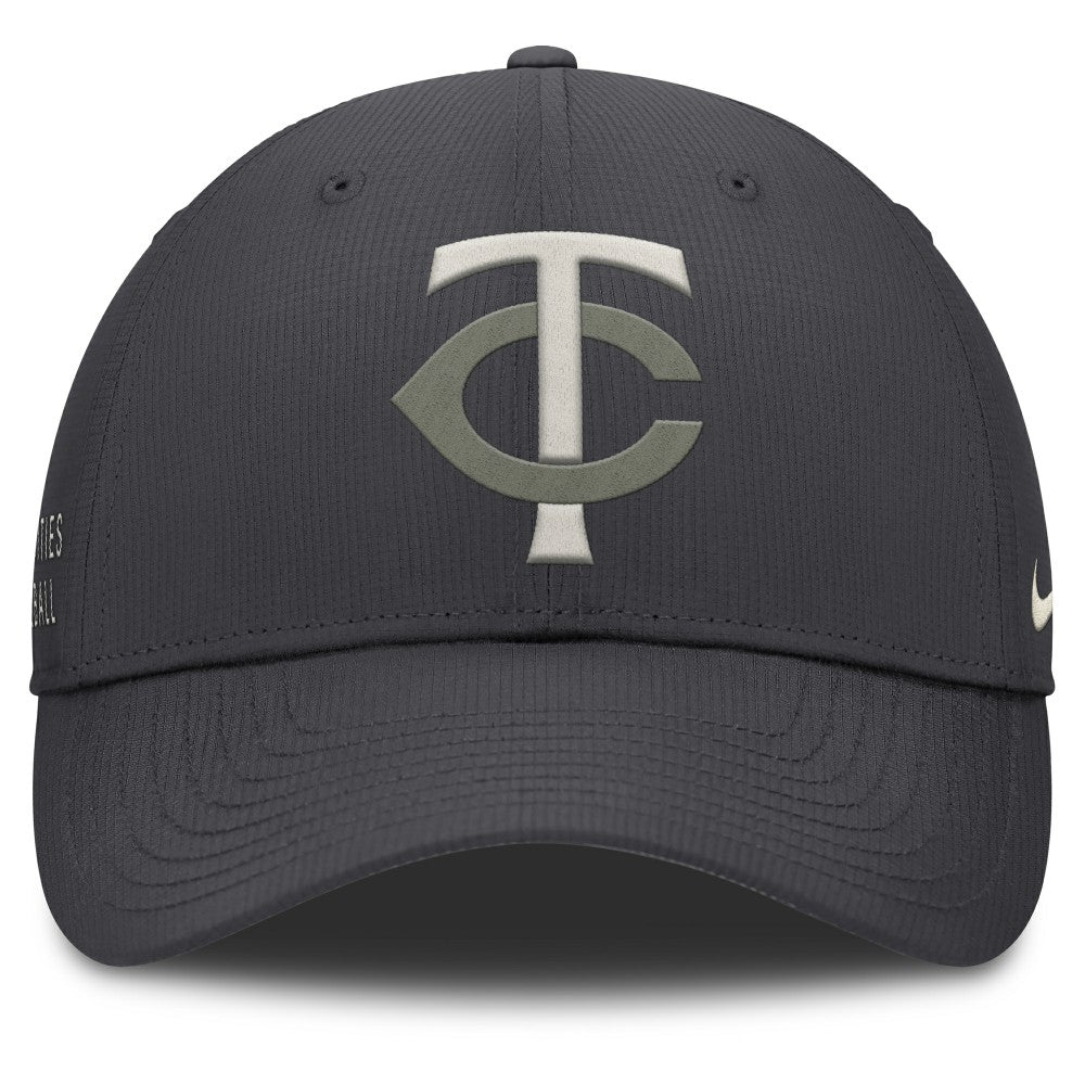 Minnesota Twins Nike Club Dri-FIT Adjustable Hat - Anthracite - Nike Discount