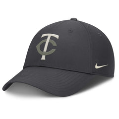 Minnesota Twins Nike Club Dri-FIT Adjustable Hat - Anthracite - Nike Discount