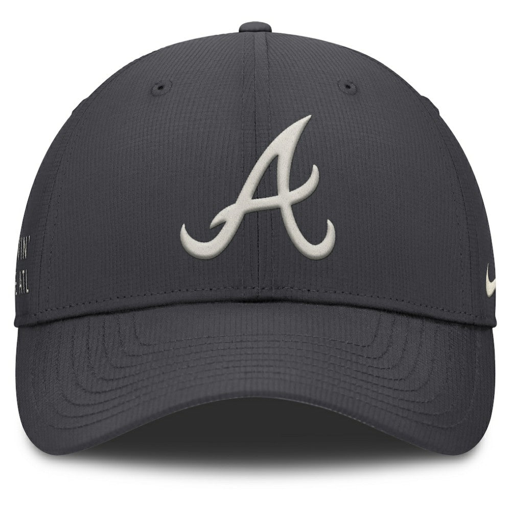 Atlanta Braves Nike Club Dri-FIT Adjustable Hat - Anthracite - Nike Sale