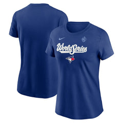 Toronto Blue Jays Nike Women's 2025 World Series Authentic Collection T-Shirt - Royal - Nike Online