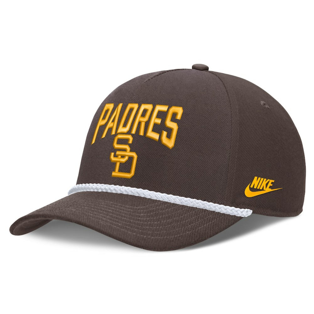 San Diego Padres Nike Cooperstown Rise Adjustable Hat - Brown - Nike Sale