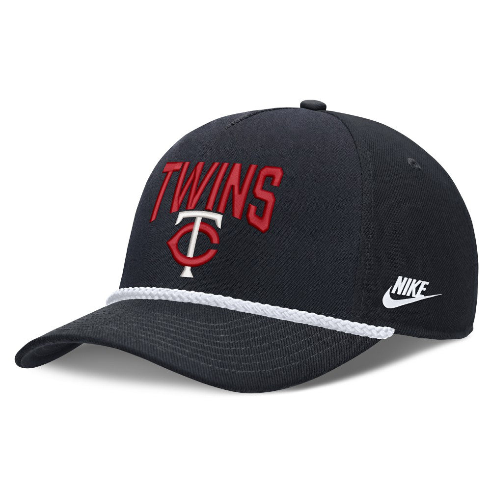 Minnesota Twins Nike Cooperstown Rise Adjustable Hat - Navy - Nike on Sale